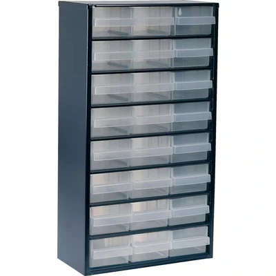 Image of Raaco RAA137409 Parts Storage, Blue/Transparent