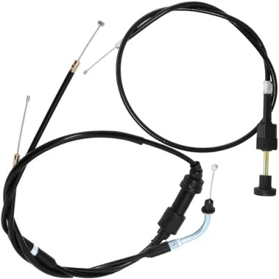 Image of QAZAKY Pull Choke Throttle Cable for Yamaha PW50 Y Zinger Dirt Bike Motorcycle 1981 2009 PW 50