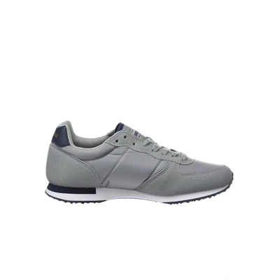 Image of Le Coq Sportif Unisex Adults Onyx Nylon Trainers, Grey (Limestone gris), 5 UK