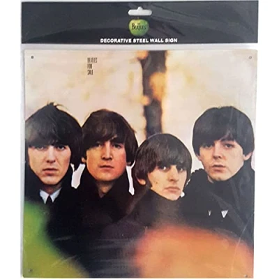 Image of The Beatles Metal Wall Sign: For Sale