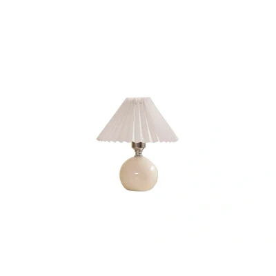 Image of Lindby table lamp Kerimi, ceramic, cream