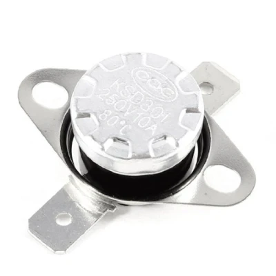 Image of sourcingmap KSD301 AC 250V 10A 80C Celsius NC Temperature Control Switch Thermostat