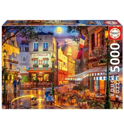 Image of Educa Le consulat 5000 Piece Puzzle for Adults. Measurements: 157 x 107 cm. Includes Lost Part Service while supplies last. From 14 years old