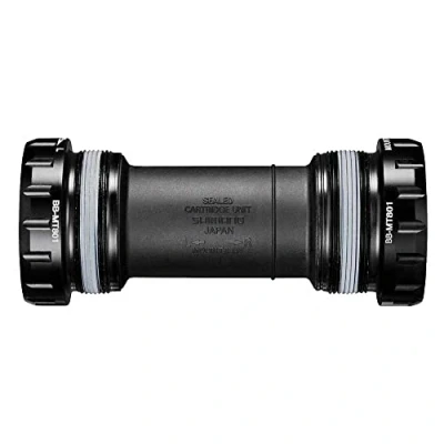 Image of SHIMANO BB MT801 bottom bracket cups, English thread 68/73 mm, Black