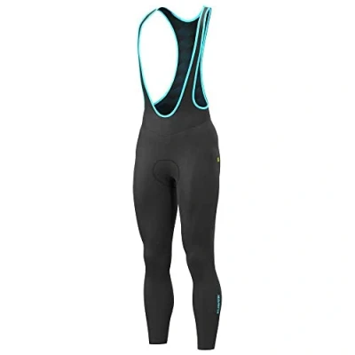 Image of Alé Cycling Men&#039;s Klimatik K Atmo 2.0 Water Repellent Bib Tights, Black, XXL