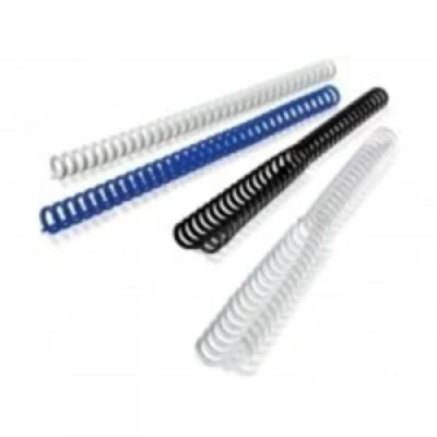 Image of GBC ClickBind Binding Spines 16mm A4 Frosted Clear (145 Sheets Capacity, Pack of 50)