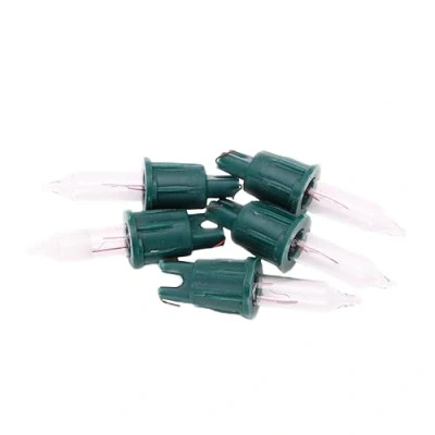Image of Christmas Concepts® Pack of 3 Clear Push in Spare Bulbs &amp; 1 Fuse Bulb 12v 1.1w Replacement Bulbs, SB33 CC