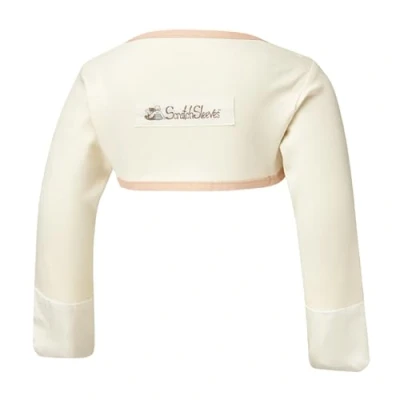 Image of ScratchSleeves Stay on Scratch Mitts for Itchy Toddlers Cream/Cappuccino 21 24m