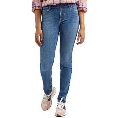 Image of Lee Women&#039;s Scarlett High Jeans, Feels Like Indigo, 34W / 33L