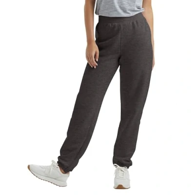 Image of Hanes Women&#039;s Sweatpants, EcoSmart Sweatpants for Women, Best 30&quot;, Slate Heather, S
