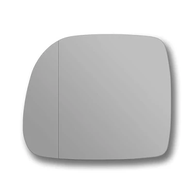 Image of Less4spares Wing Mirror Glass Left Compatible with Renault Kangoo 1998 2002 STICK ON Passenger Near Side Blind Spot