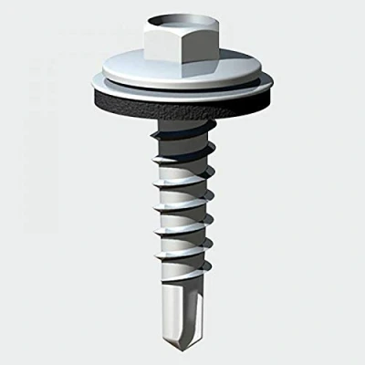 Image of Stitching screws for Light section steel Size: 6.3 x 25mm Washer 16mm S25W16B Pack of: 100