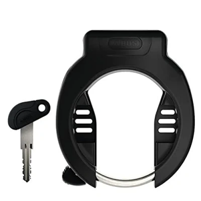 Image of ABUS frame lock PRO Amparo 4750S R bicycle for mounting on the of 8.5 mm security level 9 Black