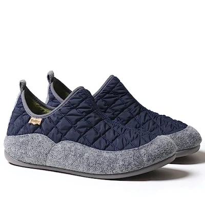 Image of Toni Pons Men&#039;s Slipper Made of Felt and Fabric Nil UM Navy, 45 EU 11 UK.