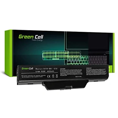 Image of Green Cell® Standard Series HSTNN IB51 / LB51 OB51 Battery for HP Compaq 550 610 615 6720s 6730s 6735s 6820s 6830s Laptop (6 Cells 4400mAh 10.8V Black)