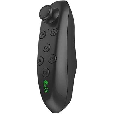 Image of JKAN VR Gamepad Wireless Bluetooth Remote Control Selfie Camera Shutter Mouse 3D Glasses for Phone PC TV Box Game, Selfie, Flip E Book/PPT