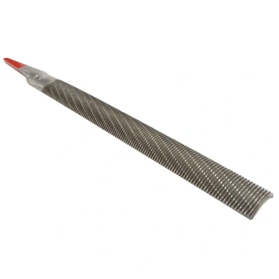 Image of CP 15HE Iwasaki High Quality Japanese Chemically Polished Half Round Carvers File Extra Smooth Cut, 150mm x 16mm