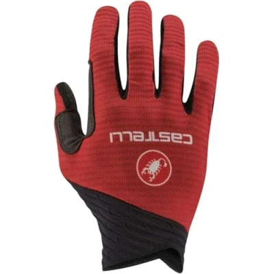 Image of CASTELLI 4519524 642 CW 6.1 UNLIMITED GLV Cycling gloves Men&#039;s POMPEIAN RED Size XL