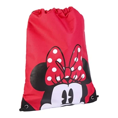 Image of CERDÁ LIFE&#039;S LITTLE MOMENTS Unisex Kid&#039;s Minnie Mouse Children&#039;s String Backpack Bag Official Disney License, red, Normal