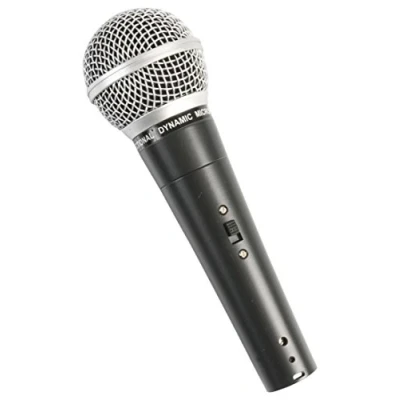 Image of PULSE PM580S Dynamic Vocal Handheld Microphone with Switch, Hypercardioid