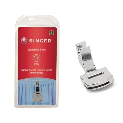 Image of SINGER Presser Foot, Metal Plastic, White