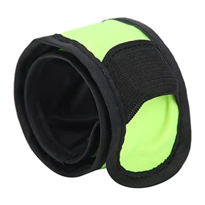 Image of Keenso LED Armband, 3 Modes Adjustable Reflective Light Up Armband Running Safety Luminous Wrist Band Wristband Bracelet for Night Jogging Cycling (yellow) sports protective gear