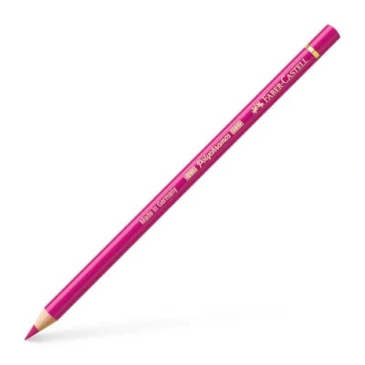Image of Faber Castell Art &amp; Graphic Polychromos Colour Pencil, (123), Fuschia, For Art, Craft, Drawing, Sketching, Home, School, University, Colouring