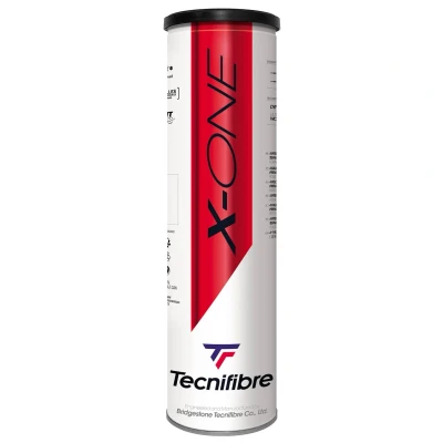 Image of Tecnifibre X One Tennis Balls Tube of 4