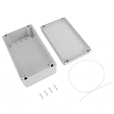 Image of Electrical Junction Box, IP65 Waterproof Electronic ABS Plastic Project Box Weatherproof Outdoor Cable Enclosure Instrument Case(200 * 120 75mm) Terminals