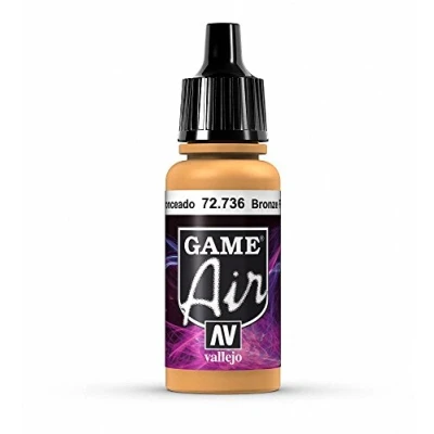 Image of Vallejo Game Air 17 ml Acrylic Paint Bronze Fleshtone