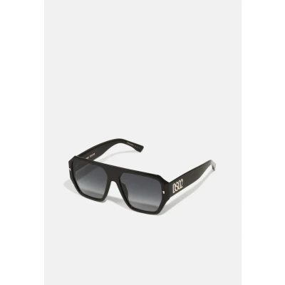 Image of Dsquared2 Unisex Sunglasses, Size: 58, Black
