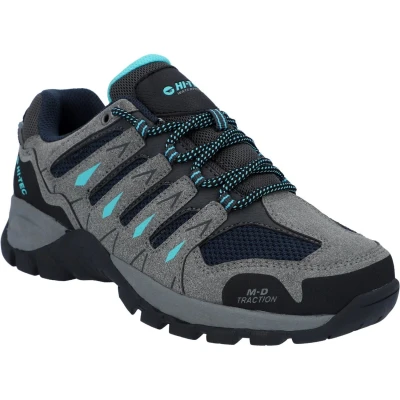 Image of Hi Tec Women&#039;s Corzo Low Hikers, Grey, 4 UK