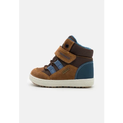 Image of Primigi Goretex Winter boots for kids, Size: 9K, Cognac Leather and textile