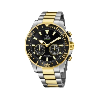 Image of JAGUAR Watch Model J889/2 from The Connected Collection, 45.7 mm Black case with Two Tone Steel Strap for Men