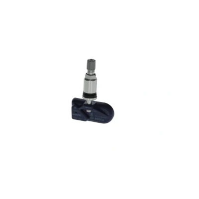 Image of Bosch F026C00466 QF0466 Programmable QUICK FIT TPMS sensor Tyre pressure with silver coloured metal valve 433.92 MHz