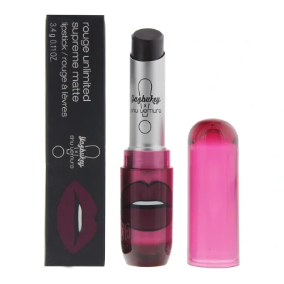 Image of Shu Uemura Unisex Rouge Unlimited Supreme Matte Yazbukey Grape Jam Lipstick 3.4g NA One Size