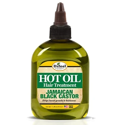 Image of Difeel Jamaican Black Castor Hot Oil Treatment 7.1 OZ.