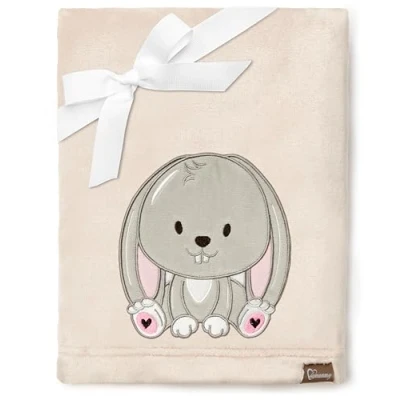 Image of Be Mammy Warm Children Baby Cosy Blanket Gift BE20 168 (Beige Rabbit)
