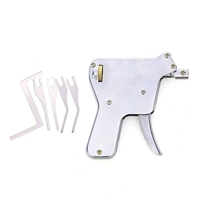 Image of TPM Go Multi Lock Pick Gun with 5pcs Tips,Unlock Door Lock,Simplicity of Operator(UP)