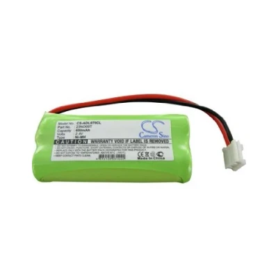 Image of Aboutbatteries 332472 Nickel Metal Hydride Rechargeable battery 650 mAh 2.4 V (650 V, Green, 1)