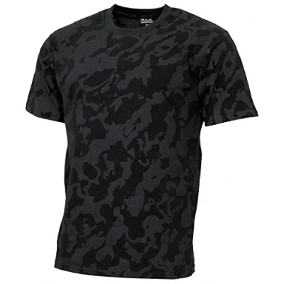 Image of MFH Men&#039;s US Streetstyle T Shirt Night Camo Size XL