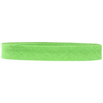 Image of Inastri Cotton Bias Binding 14/4/4mm Colour Emerald Green 59 3m, 100%, 13 x 11 2 cm