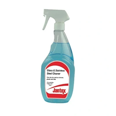Image of Jantex Glass And Stainless Steel Cleaner 750ml 280X100X50mm Detergent Rinse