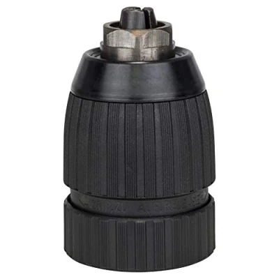 Image of Bosch Professional Keyless Chuck (2 Sleeves, Clamping Range 1.5 13 mm, 3/8 Inch 24, clockwise and Anti Rotation, Drill Accessories)