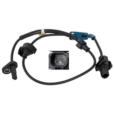 Image of 57455SWA003, 57455SWA013 ABS Sensor BLUE PRINT ADBP710005 Front Axle Left 780mm HONDA: CR V 3
