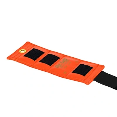 Image of CanDo Weight cuff wrist and ankle weights 340 g, orange alternative to dumbbells