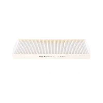 Image of 1484383080, 9655190480, K1484383080, K9655190480 Pollen Filter BOSCH 1 987 432 091 Particulate 404mm 164,5mm 32mm CITROËN: C8 II