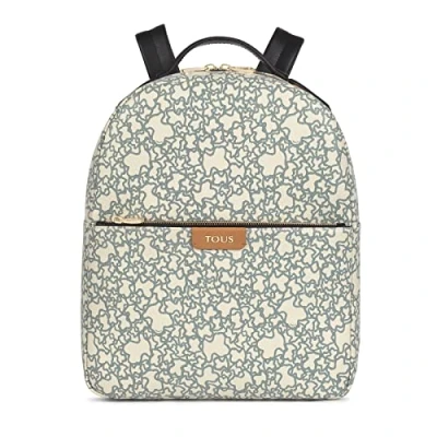 Image of Tous Women&#039;s 2001037543 KAOS Mini Beige Black Backpack, One Size