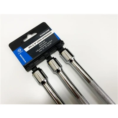 Image of Toolzone 3 Piece 3/8&quot; Long Extension Bars 15/18/24&quot;