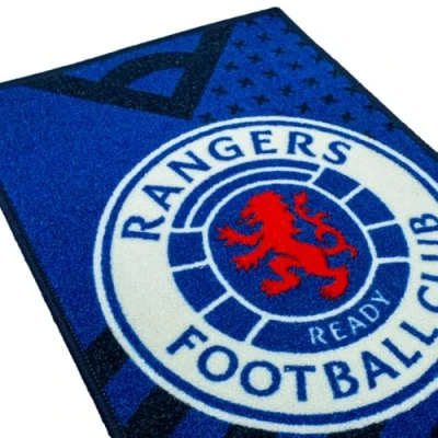 Image of Rangers Glasgow Football Club Rug 100% Official